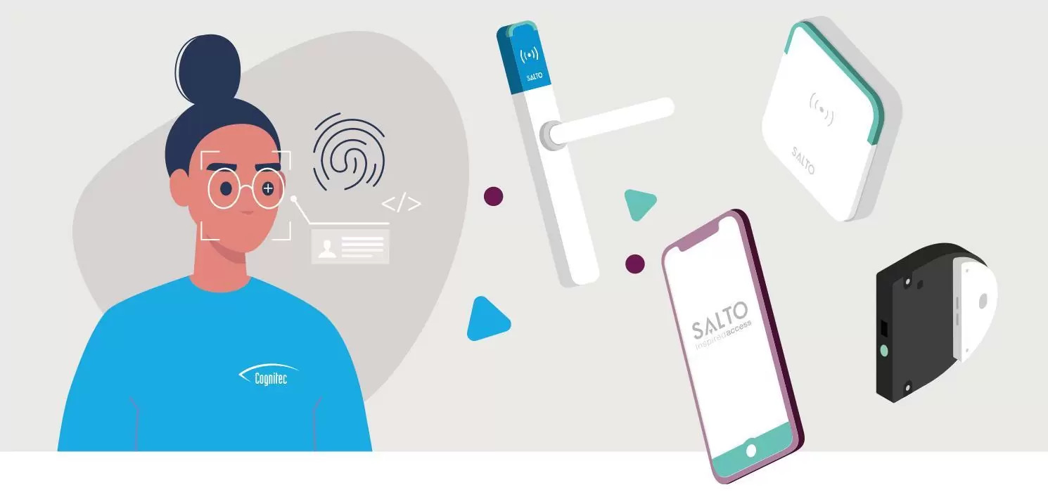 SALTO та новаторські системи автоматизованого розпізнавання облич COGNITEC