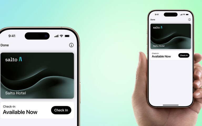 Salto трансформує гостьовий досвід завдяки Room Keys in Apple Wallet